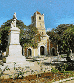 The First Catholic Church built in Cuba has been Restored